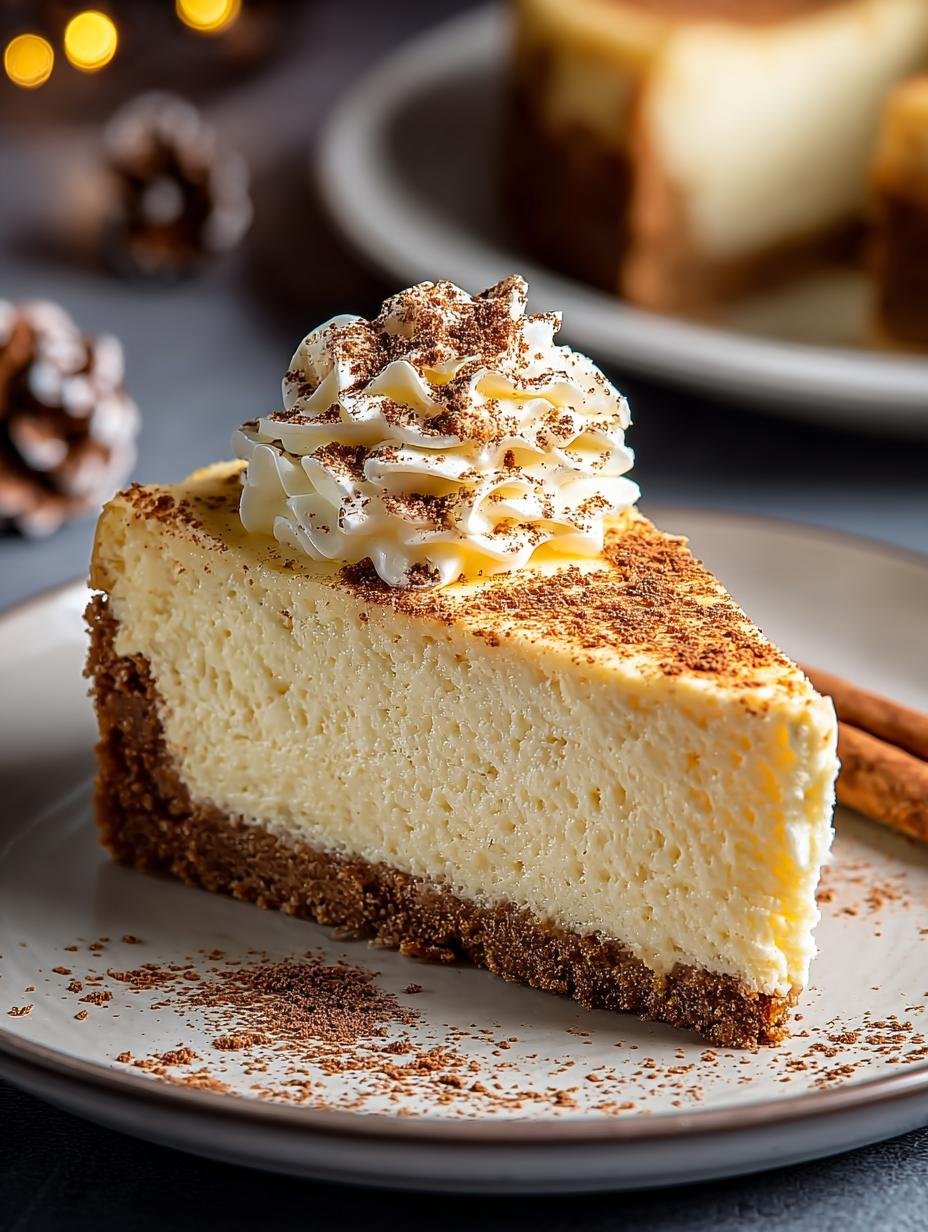Irresistible Eggnog Cheesecake For Holiday Gatherings - Irresistible Eggnog Cheesecake For - additional detail