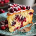 Irresistible Fresh Cranberry Cake