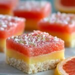 Irresistible Grapefruit Bars Sweet