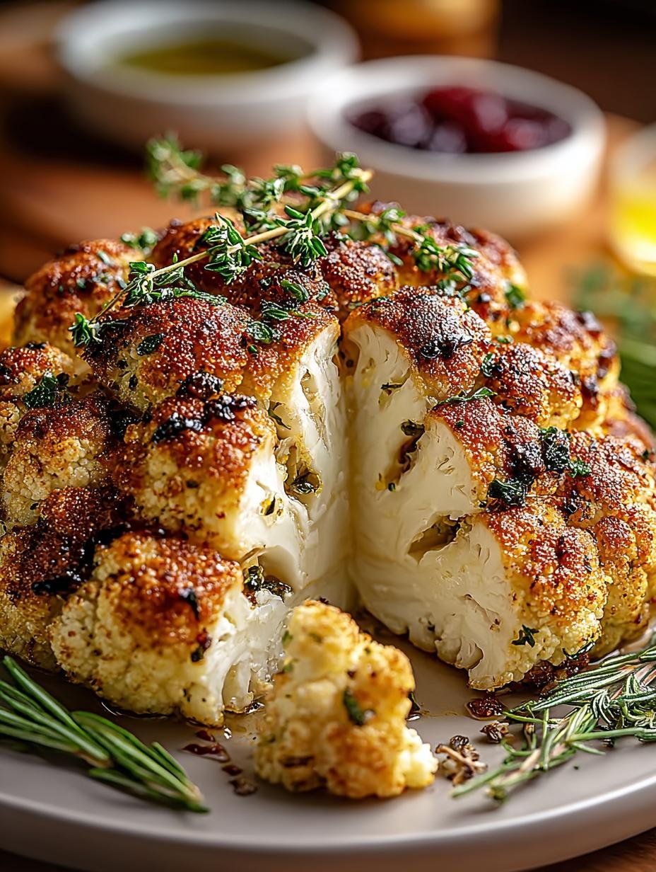 Irresistible Thanksgiving Cauliflower Impress Guests with Flavor