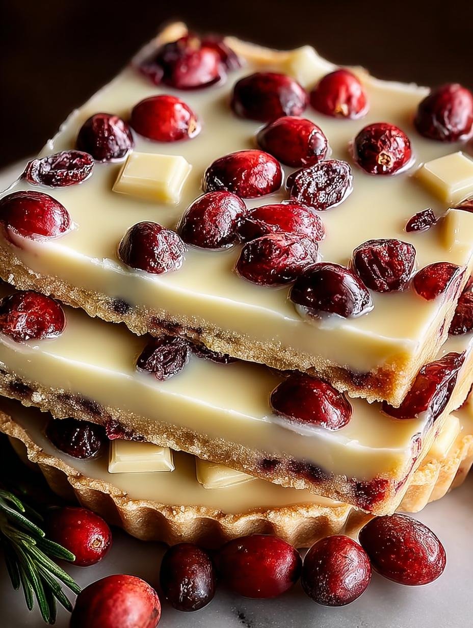 Irresistible White Chocolate Cranberry Tart Recipe - Irresistible White Chocolate Cranberry - main visual representation