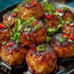 Juicy Teriyaki Chicken Meatballs