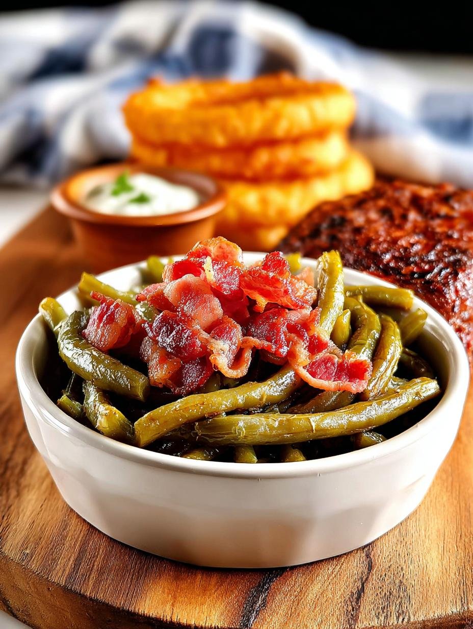 Delicious Low Carb Texas Roadhouse Green Beans Recipe - Low Carb Texas Roadhouse - additional detail