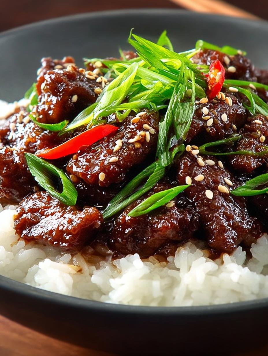 Mongolian Beef Delight: 30-Minute Flavorful Comfort Dish - Mongolian Beef Delight - additional detail