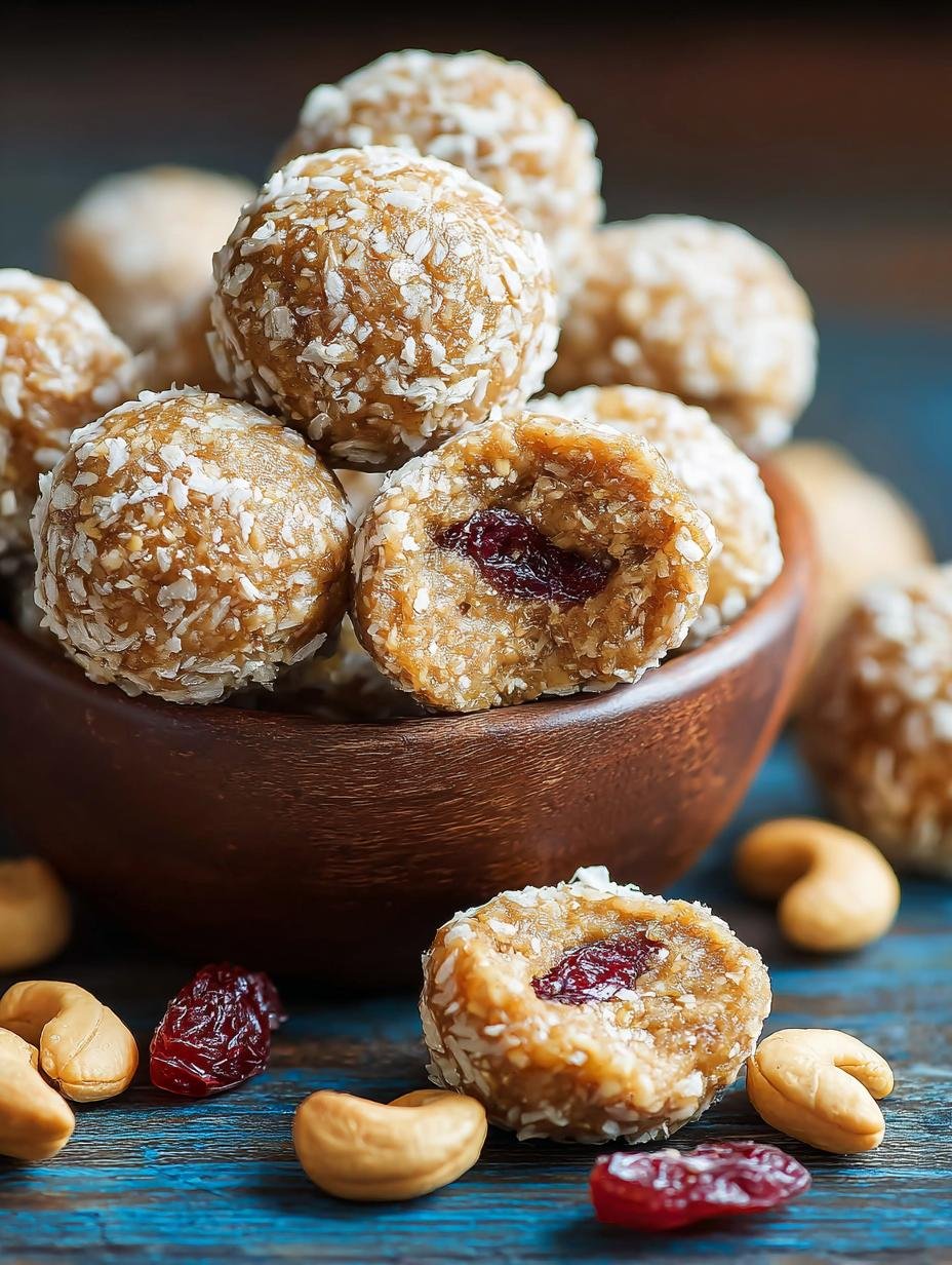 Salted Cashew Energy Bites: 12 Easy Recipes to Savor - Salted Cashew Energy Bites - main visual representation