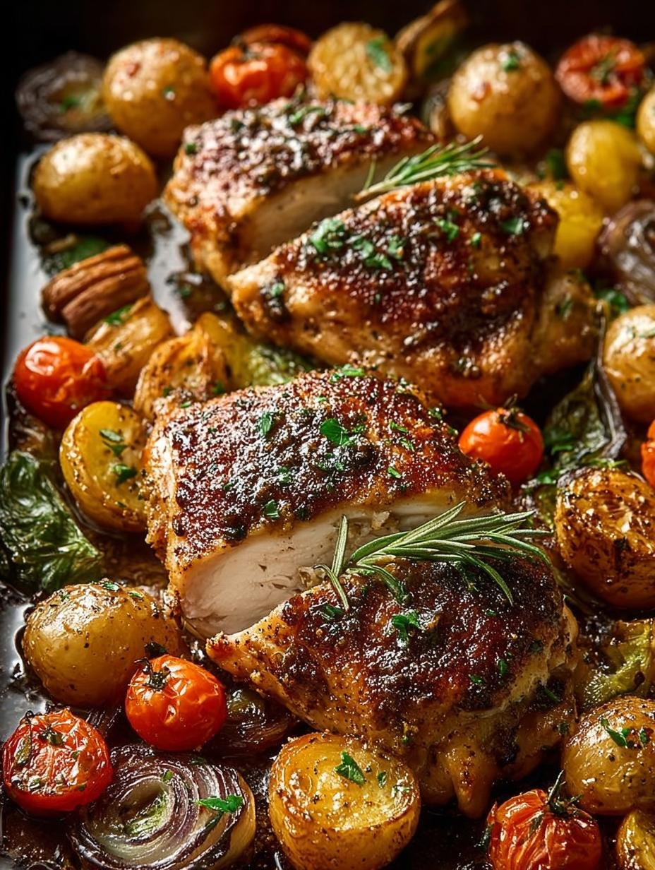Sheet Pan Balsamic Chicken: 5-Star Flavor in One Pan - Sheet Pan Balsamic Chicken - main visual representation