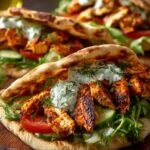 Sheet Pan Chicken Pitas