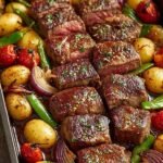 Sheet Pan Deconstructed Beef