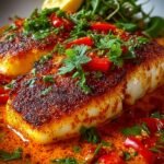 Tilapia Roasted Pepper Sauce