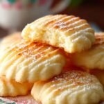 Whipped Shortbread Cookies