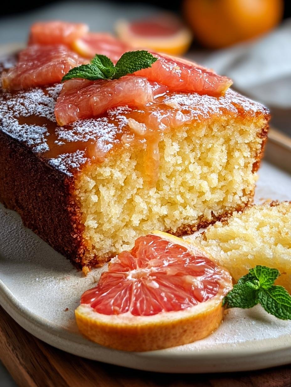 Zesty Grapefruit Yogurt Cake: 5 Reasons to Make It - Zesty Grapefruit Yogurt Cake - additional detail