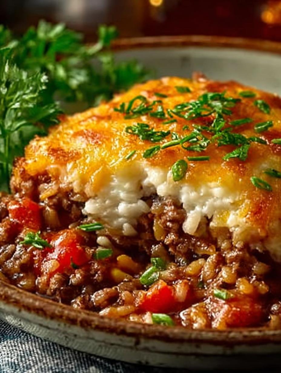 Cheesy Hamburger Rice Casserole: 5 Comforting Secrets - Cheesy Hamburger Rice Casserole - main visual representation