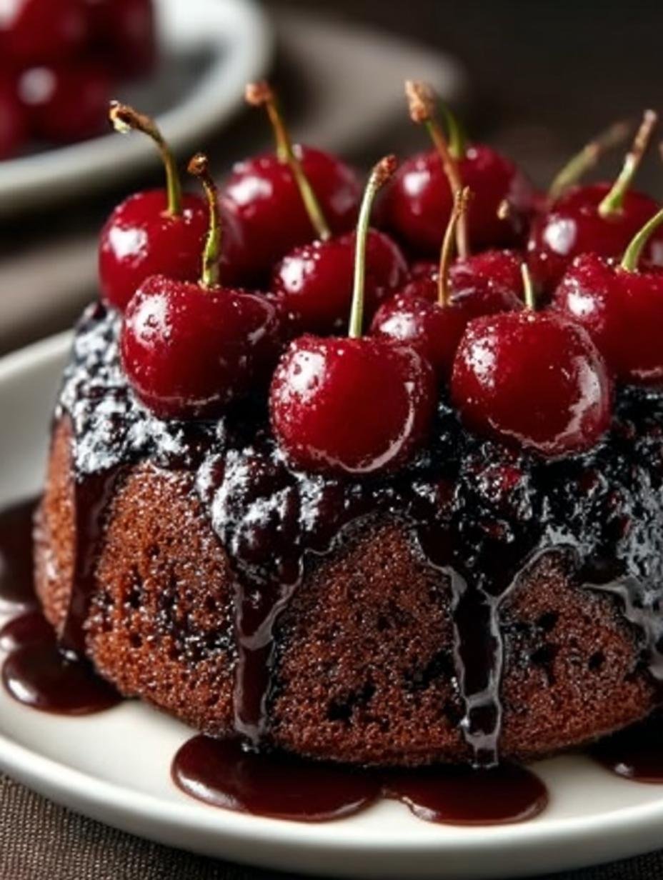 Chocolate Cherry Upside Down Cake: 8 Irresistible Secrets