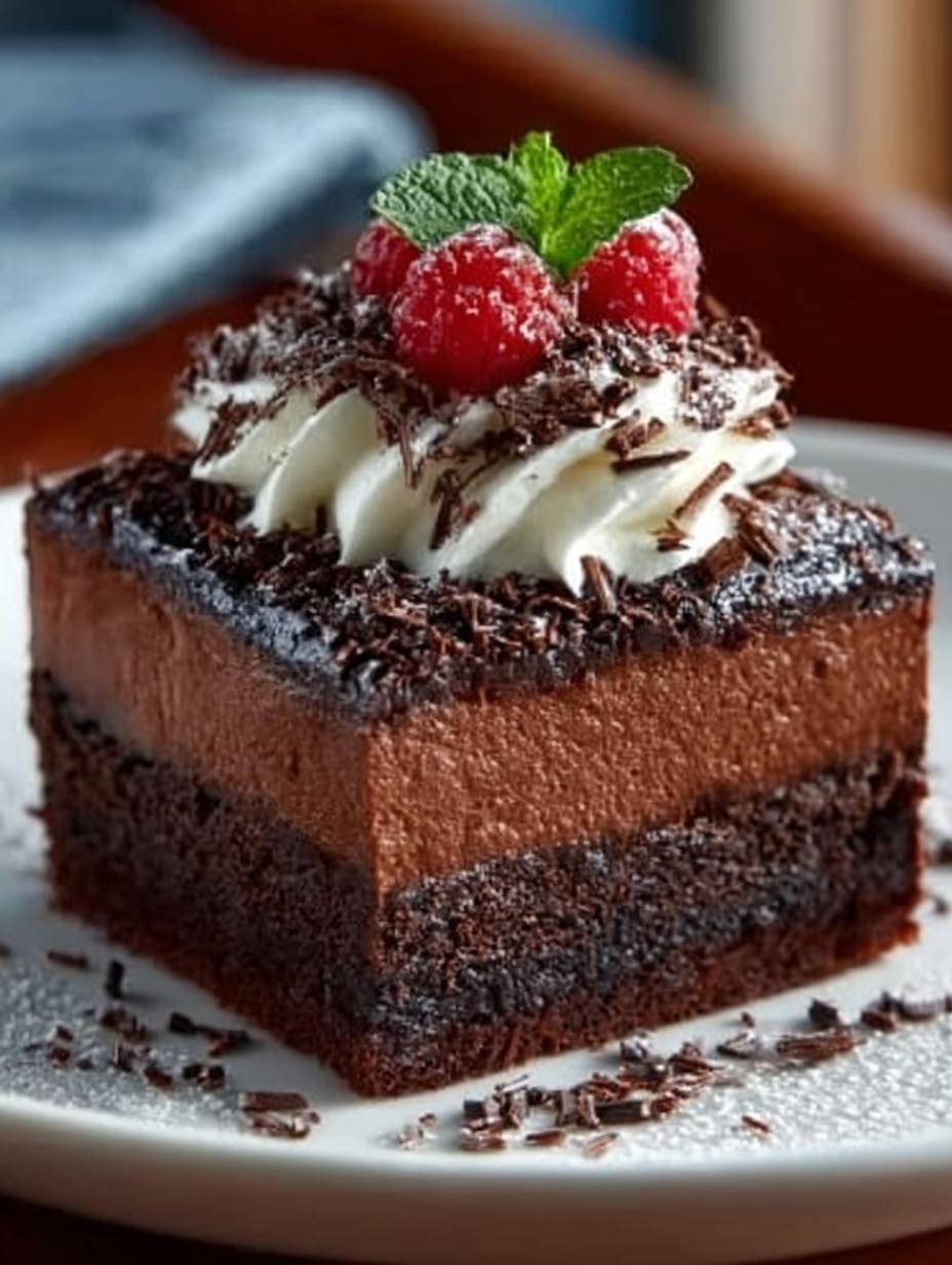 Chocolate Mousse Brownies Incredible Indulgent Recipe