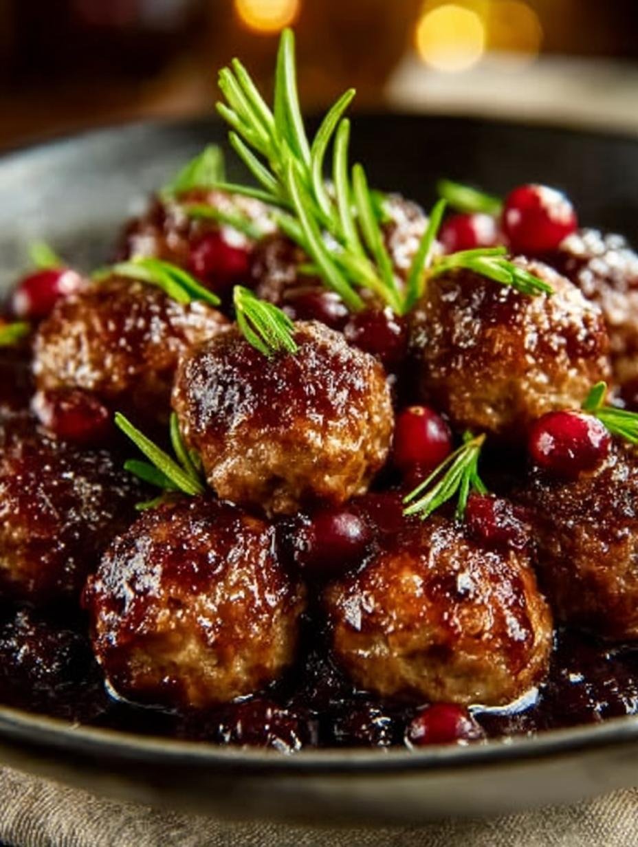 Christmas Cranberry Meatballs Incredible Recipe for the Holidays - Christmas Cranberry Meatballs Incredible - main visual representation