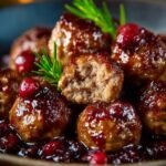 Christmas Cranberry Meatballs Incredible