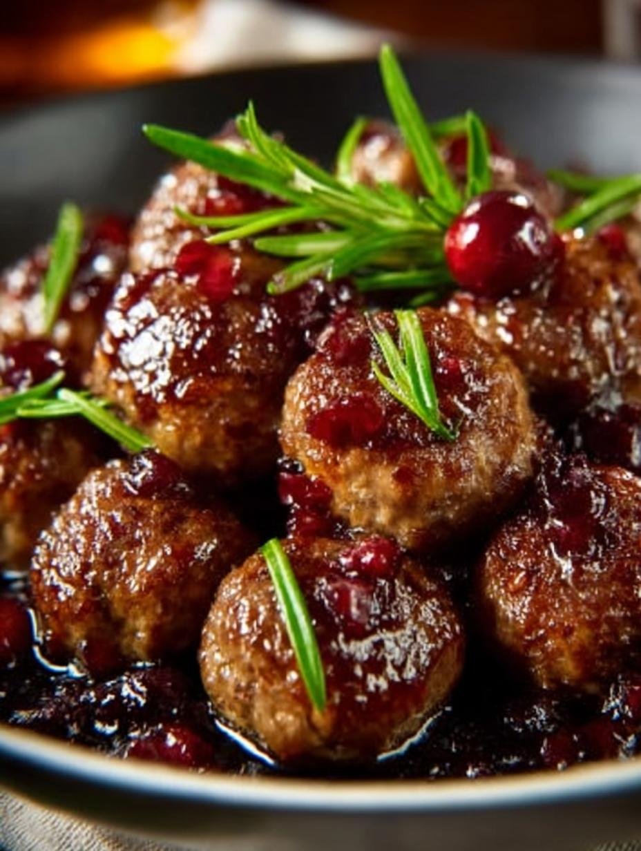 Christmas Cranberry Meatballs Incredible Recipe for the Holidays - Christmas Cranberry Meatballs Incredible - additional detail