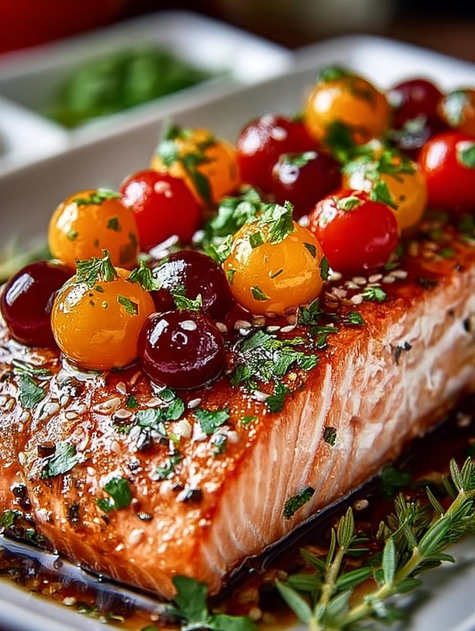 The Best Easy Christmas Salmon Recipe for a Festive Dinner - Christmas Salmon - main visual representation