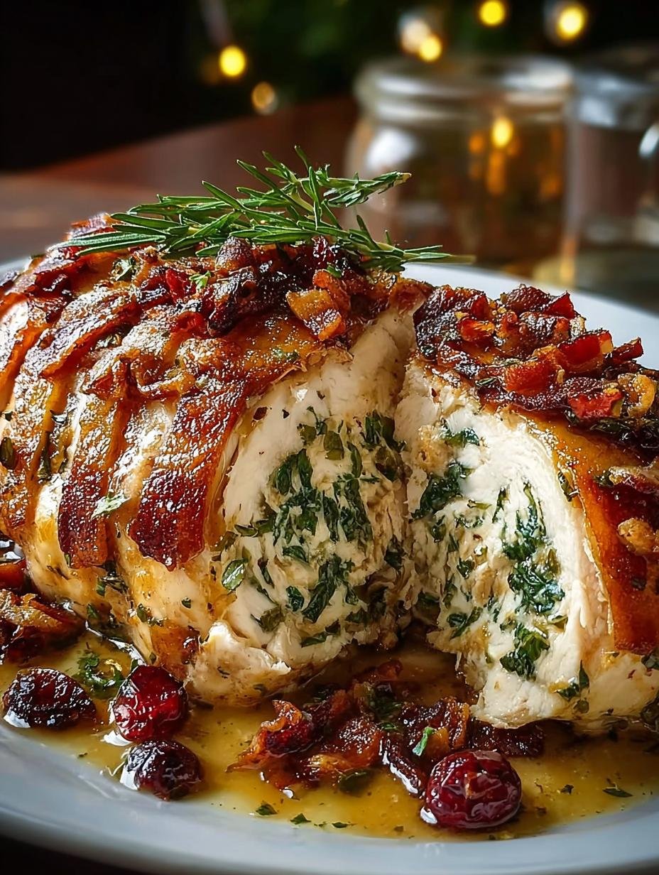 Christmas Stuffed Chicken Incredible Recipe for the Holidays - Christmas Stuffed Chicken Incredible - main visual representation