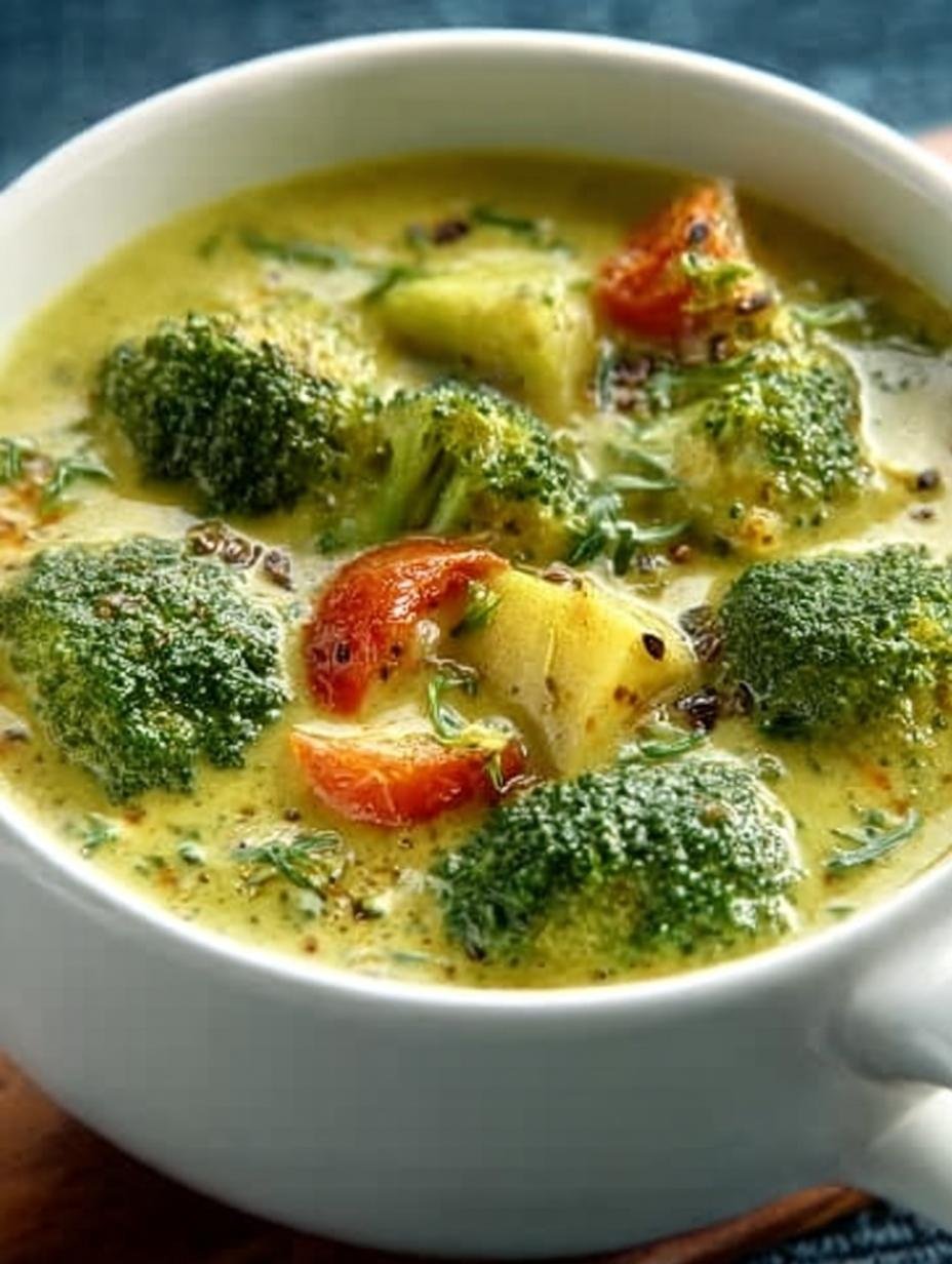 Coconut Curry Broccoli Soup: 5 Amazing Health Benefits - Coconut Curry Broccoli Soup - additional detail