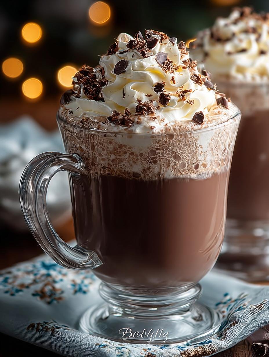 Cozy Spiked Baileys Hot Chocolate for Two