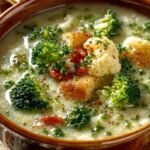 Creamy Broccoli Cauliflower Soup
