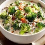 Creamy Broccoli Wild Rice