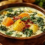 Creamy Potato Kale Soup