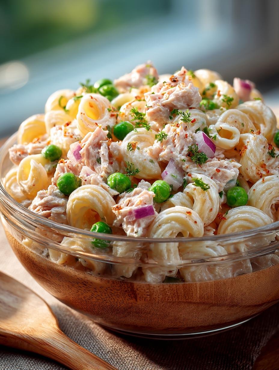 Creamy Tuna Macaroni Salad: 6 Reasons to Love This Classic - Creamy Tuna Macaroni Salad - additional detail