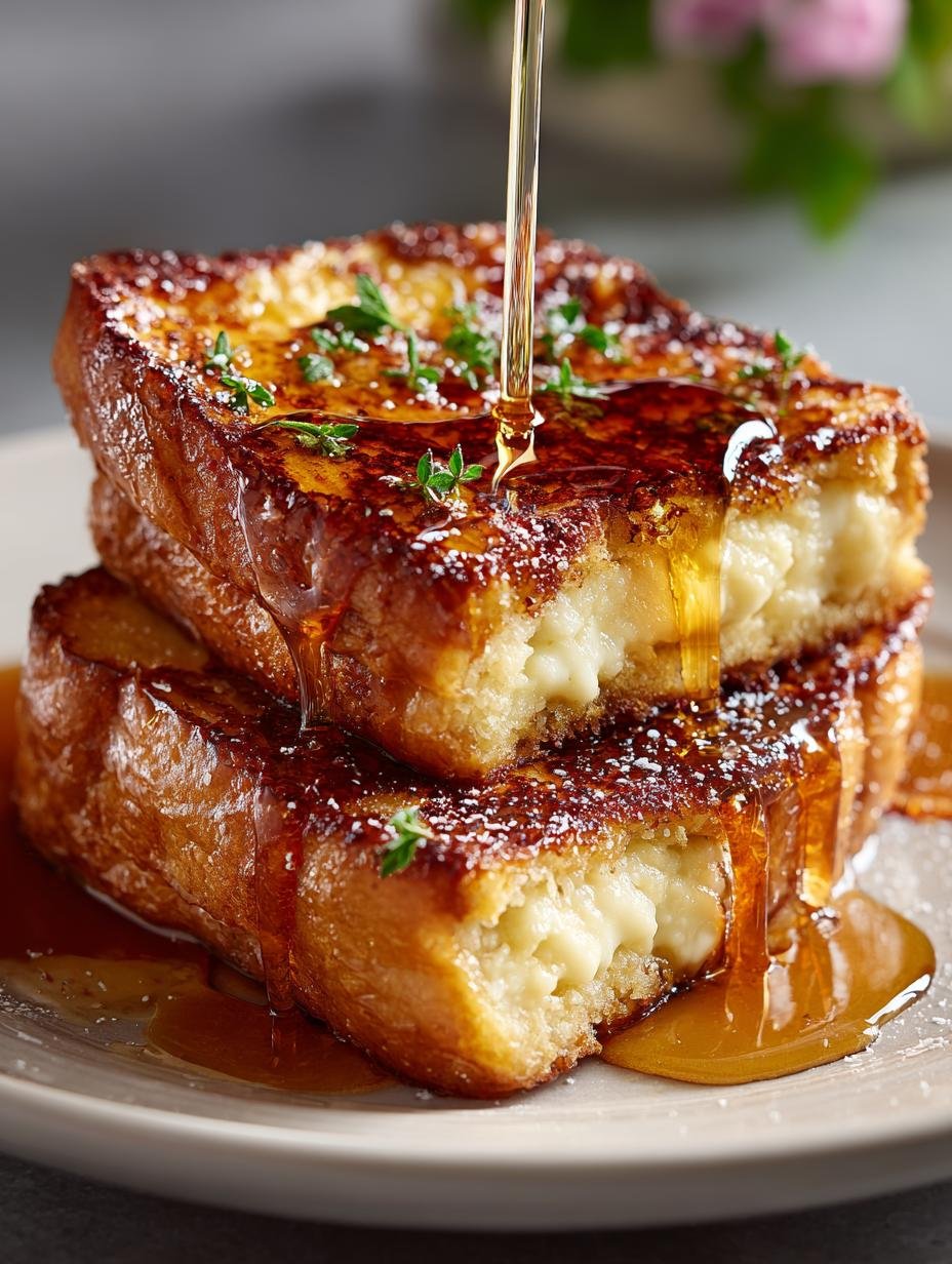 Indulge in 5-Star Crème Brûlée French Toast