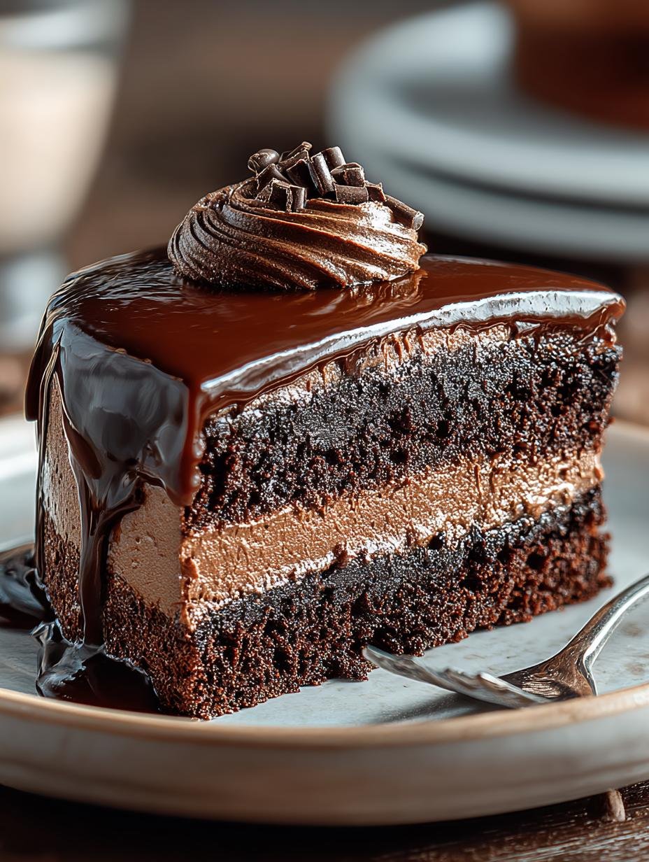 Decadent Chocolate Fudge Cake: 5 Steps to Blissful Indulgence - Decadent Chocolate Fudge Cake - main visual representation