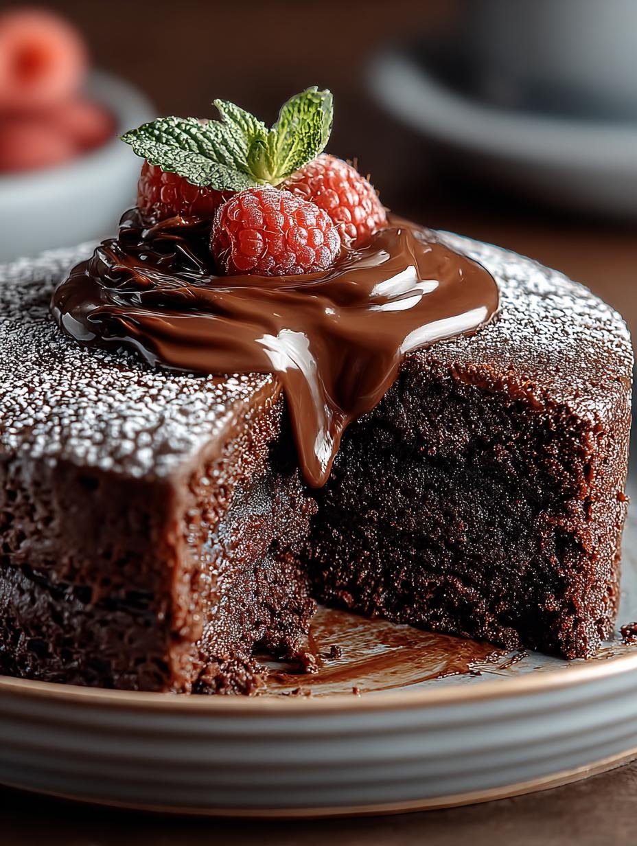 Decadent Chocolate Fudge Cake: 5 Steps to Blissful Indulgence - Decadent Chocolate Fudge Cake - additional detail