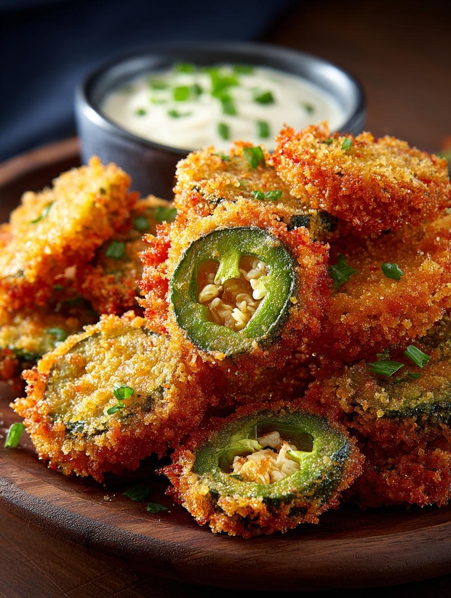 Deep Fried Jalapeno Slices