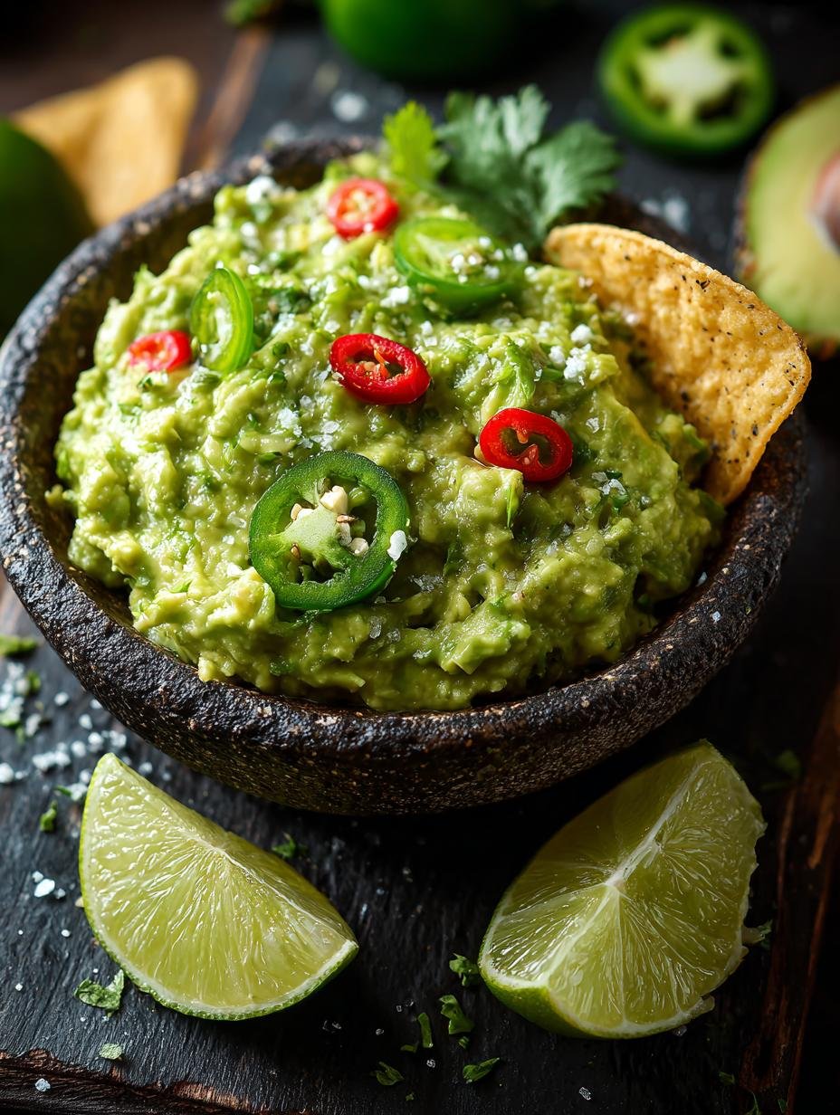 Guacamole with Lime Jalapeno: 5 Reasons to Love It - Guacamole with Lime Jalapeno - additional detail