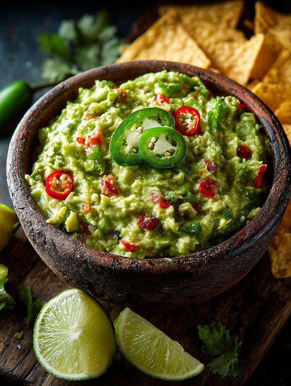 Guacamole with Lime Jalapeno