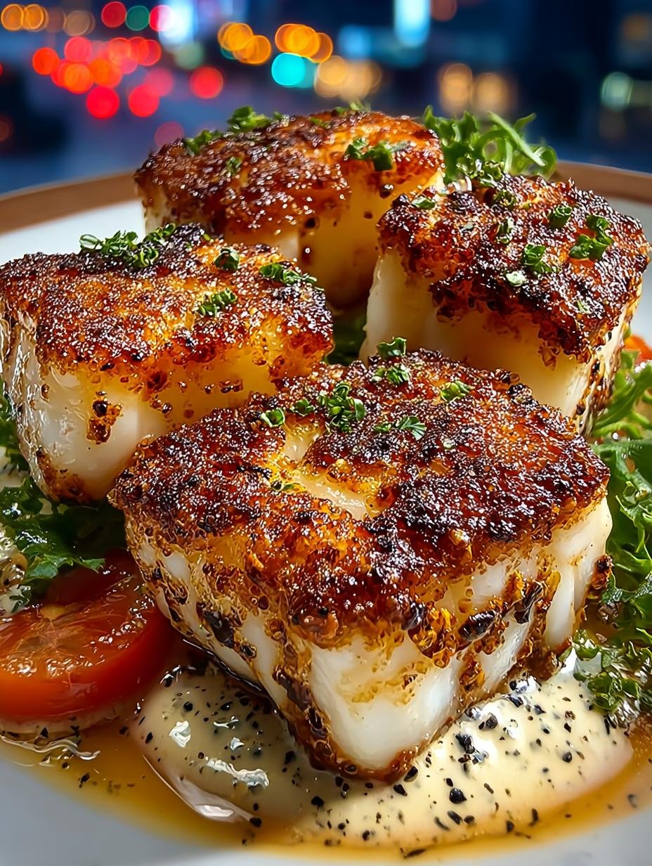 Delicious Honey Mustard Cod Cubes with Dill Ranch - Honey Mustard Cod Cubes - additional detail