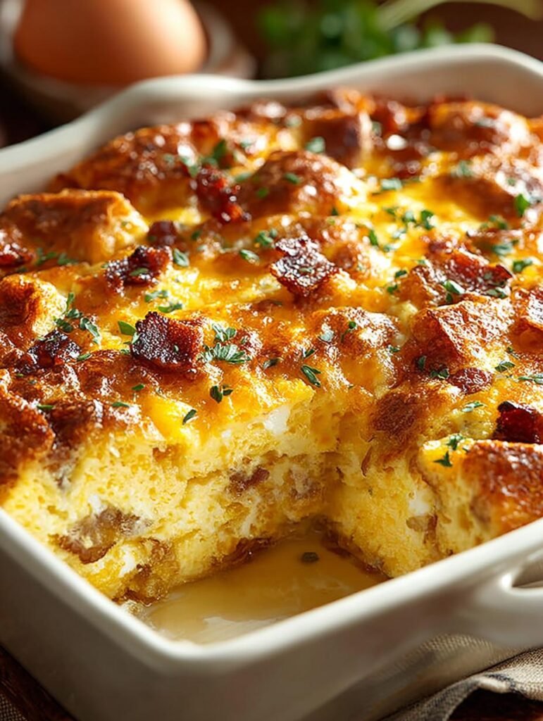 Irresistible Breakfast Casserole with Biscuits for Easy Mornings – venyum