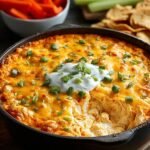 Irresistible Buffalo Chicken Dip