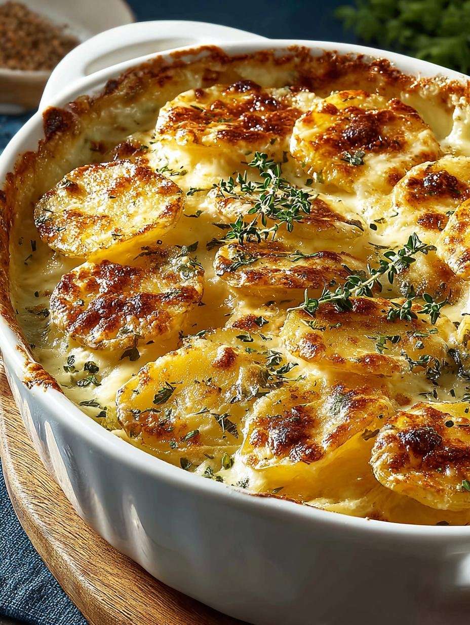 Irresistible Creamy Gratin Potatoes