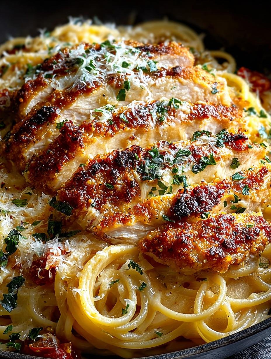Irresistible Parmesan Chicken Pasta: 5 Easy Steps - Irresistible Parmesan Chicken Pasta - main visual representation