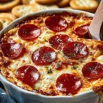 Irresistible Pepperoni Pizza Dip