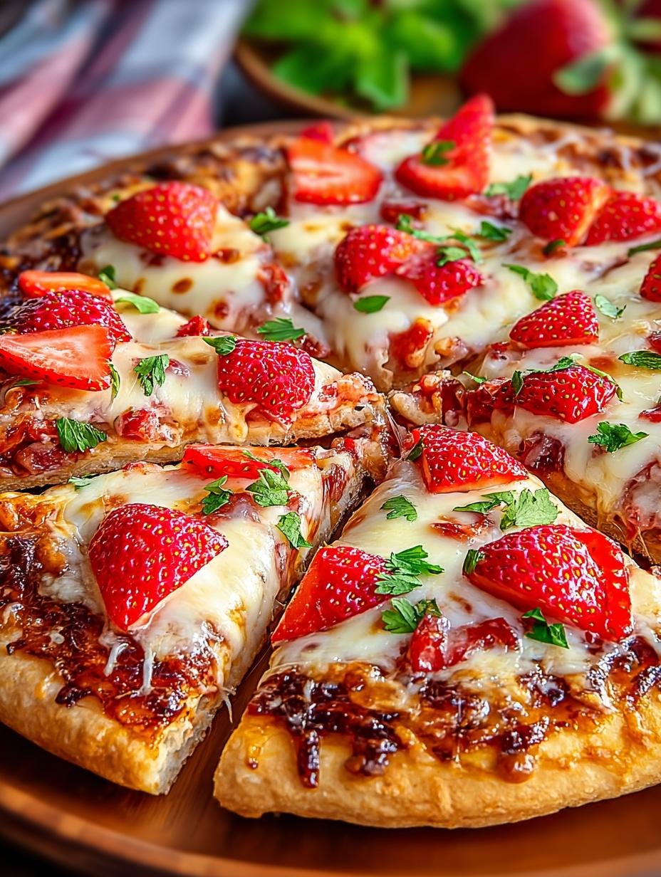 Irresistible Strawberry Pizza For Summer Gatherings