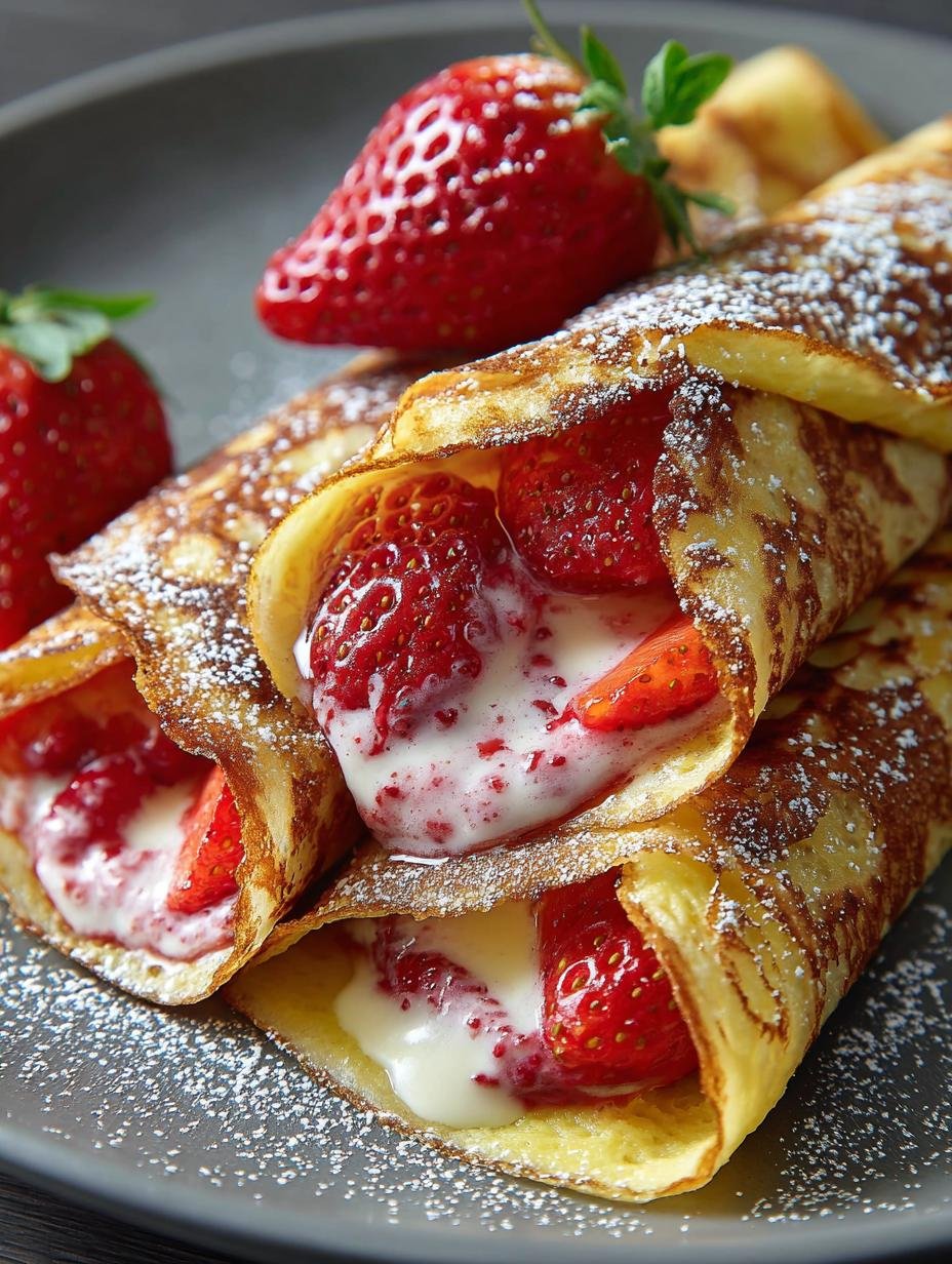 Jammy Strawberry Protein Crepes: 4 Steps to Delightful Bliss - Jammy Strawberry Protein Crepes - main visual representation