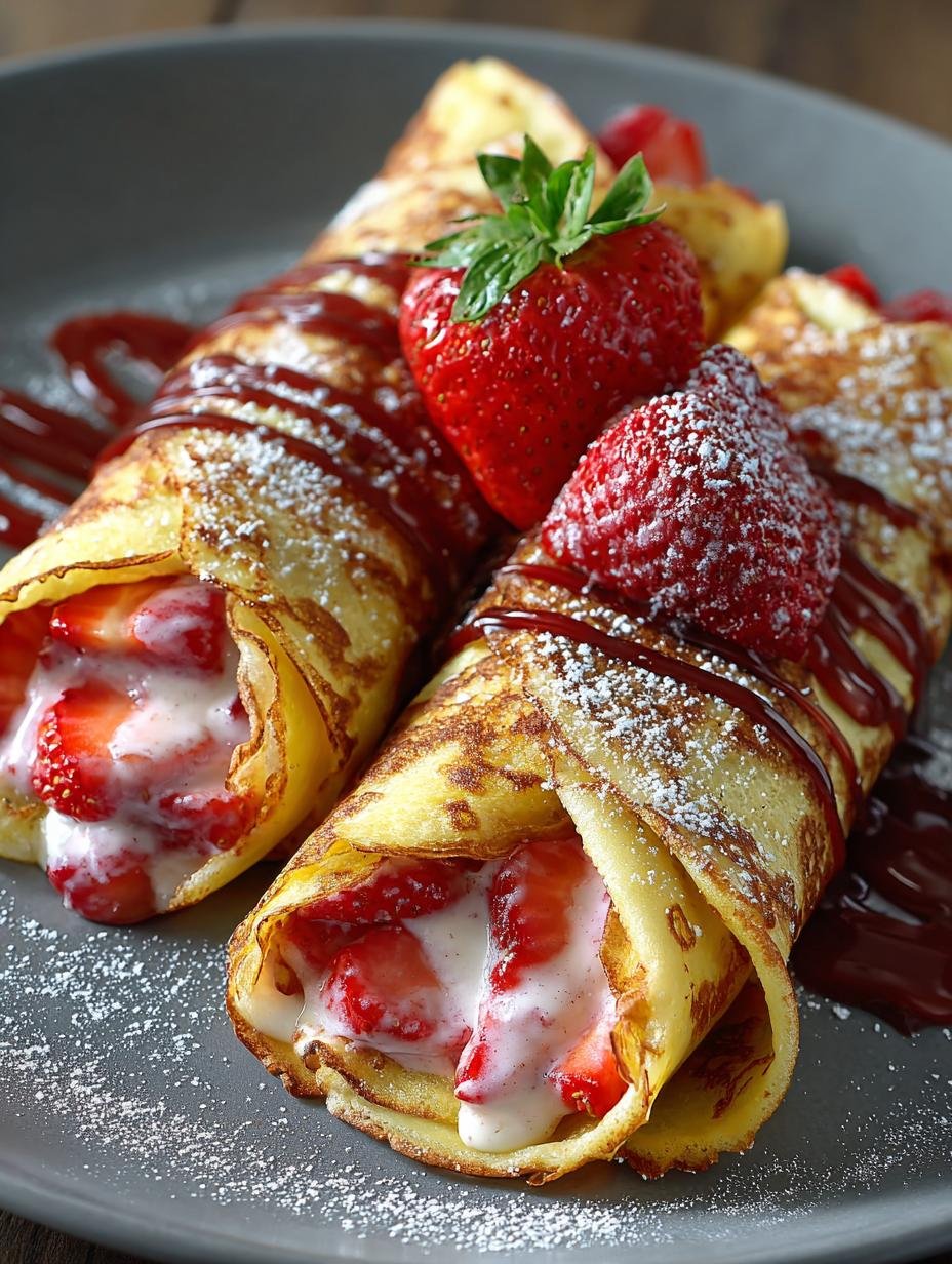 Jammy Strawberry Protein Crepes: 4 Steps to Delightful Bliss