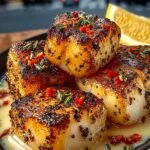 Lemon Chili Cod Cubes