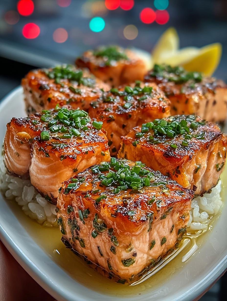 Lemon Garlic Salmon Bites: 5 Reasons to Love This Recipe - Lemon Garlic Salmon Bites - additional detail