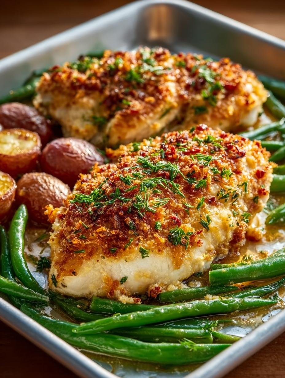 Delicious Parmesan Crusted Chicken Sheet Pan Recipe - Parmesan Crusted Chicken Sheet - main visual representation