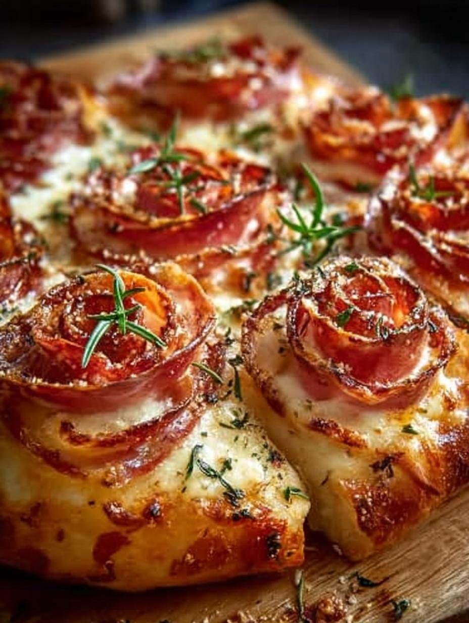 Pizza Roses Incredible Step
