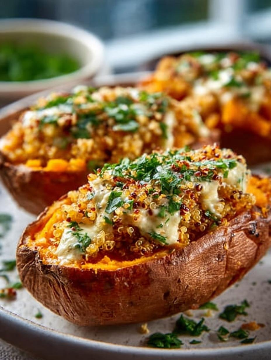 Quinoa Stuffed Sweet Potatoes: 7 Healthy Benefits - Quinoa Stuffed Sweet Potatoes - additional detail