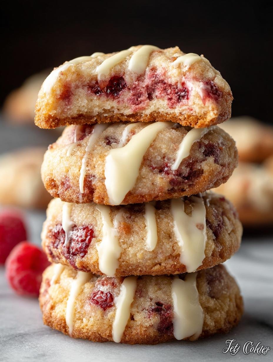 Raspberry Cheesecake Cookies: 12 Irresistible Treats - Raspberry Cheesecake Cookies - additional detail